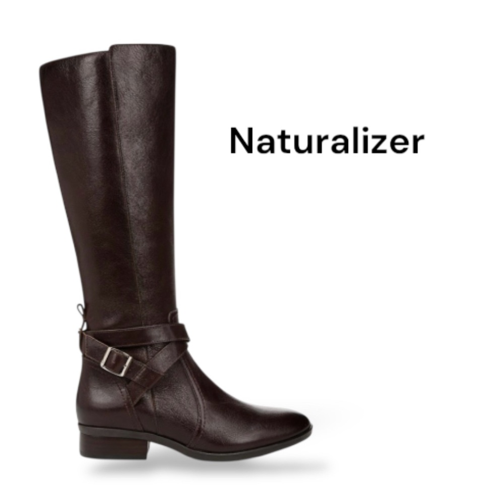 Naturalizer Women's Dark Brown Over the Knee Boots